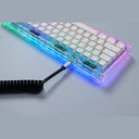 Epomaker - Coiled USB Type C Cable for Mechanical Keyboards, Detachable Design, Compatible with RT100/TH68 PRO/TH80 PRO
