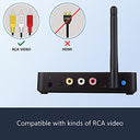 Moretop - Wireless Video & Audio Transmitter 5.8GHz, 8 Channel RCA, IR Remote