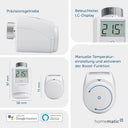 Homematic IP - Smart Radiator Thermostat with App & Voice Control, Alexa Compatible