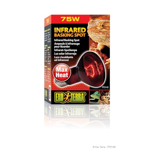 Exo Terra - Infrared Basking Spot Lamp, 75 W