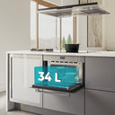 Cecotec - Built-in Microwave Oven 1450W, 34L, Grill & Defrost Functions