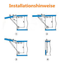 Vencede Gas Lift Strut For Cabinets - Soft Close & Safe Operation