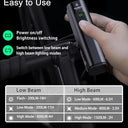 Towild - DLite1500 Bike Lights, 1500LM Brightness, Waterproof, Dual Light System