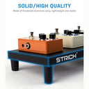 Strich - Super Light Aluminum Alloy Guitar Pedal Board with Carry Bag, 15"x5.7"