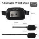 ZPN - Mini Fanny Pack, Waterproof Waist Pack, Adjustable Strap, Unisex Design