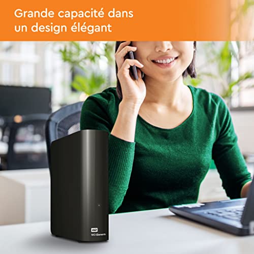 WD - 18TB Elements Desktop External Hard Drive, USB 3.0, Black