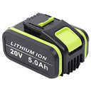 Upgrade your Worx tools with TenHutt's 20V 5.0Ah Lithium-Ion battery. Perfect replacement for WA3551, WA3553, and more. Reliable power for all your projects!