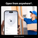 SwitchBot - Smart Lock Pro, Keyless Entry, Euro Profile Compatible, Works with Alexa & Google