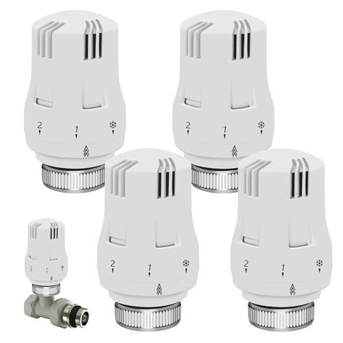 AVCXEC - Thermostatic Radiator Valve Replacement Head, M30 x 1.5, 4 Pieces