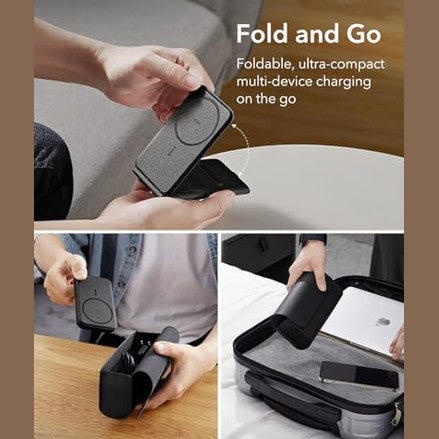 Esr - Foldable 3-in-1 MagSafe Charging Station for Apple Devices