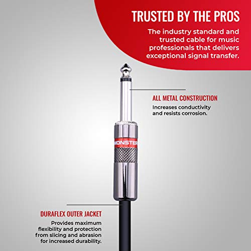 Monster - Prolink Classic 12FT Instrument Speaker Cable with Superior Signal Transfer