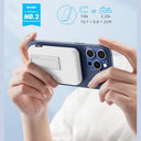 Decqle 001 Magnetic Wireless Power Bank 10000Mah With Stand