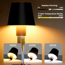 Marka - Wireless Touch Table Lamp, Rechargeable LED Wine Bottle Light, 3 Color Modes