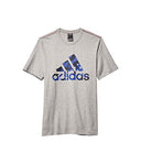 Adidas America Tee - Medium Grey Ink