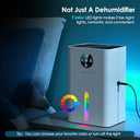 Aonelas - 1800ML Ultra-Quiet Dehumidifier with Auto-Off & Defrost