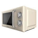 Cecotec - ProClean 3010 Retro Beige Microwave, 20L, 700W, 6 Power Levels
