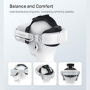 Transnovo - Battery Head Strap for Oculus Quest 2, 6000mAh, Enhanced Comfort, Extended Play Time
