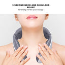Fyearfly - Neck TENS Machine with Heat, 4 Heads, 6 Modes, 9 Gears
