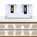 Encoft - 24W LED Wall Light, IP65 Waterproof, Adjustable Angle, Cold Light 6000K