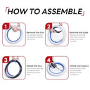 Fengcan 18" Bike Tubes - Multi-Compatible & Durable