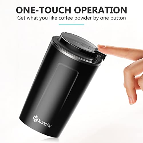 BrewMaster - Electric Coffee Grinder with One-Touch Operation & Stainless Steel Blade