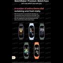 M7 - Waterproof Fitness Tracker with Heart Rate Monitor & NFC Connectivity