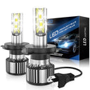 Upgrade your car with Ppyyemu H4/9003/HB2 LED Bulbs. Enjoy 100W power, 22000LM brightness, and 6500K white light. Easy plug & play installation. Keywords: LED bulbs, car headlights, high brightness