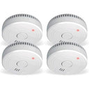 Elro FS1801 Smoke Detector 4-Pack - 10-Year Sensor
