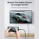 JSAUX - 4K USB C to HDMI Cable, Thunderbolt 3 Compatible, 6.6ft Length