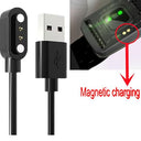 Jzk Smartwatch Charger Compatible With Skg, Letsfit, and More - Fast Magnetic Charging