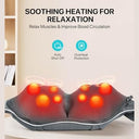 Alljoy - Shiatsu Neck Massager with Heat, 3D Deep Kneading, Portable Design