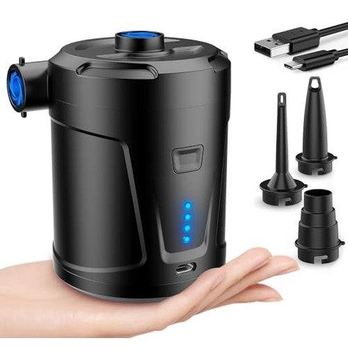 AMZ - Rechargeable Electric Air Pump for Inflatables and Air Mattresses