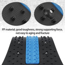 Hotbest - Adjustable Back Stretching Device with Acupressure Points for Pain Relief