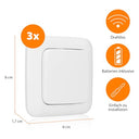 Smartwares - Home Automation Wireless Plug Set with 3 Switches & Module
