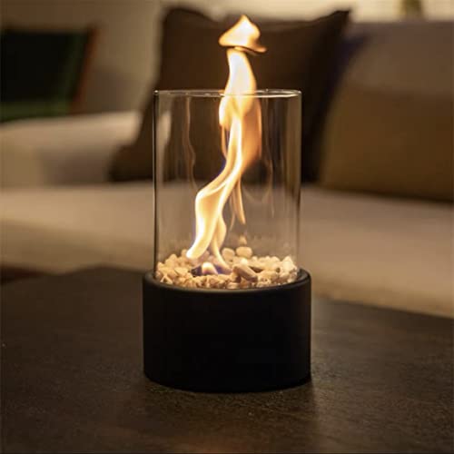 Enjoy the ambience without the smoke with Dierjueyers Portable Tabletop Fireplace. Ideal for both indoor and outdoor settings, this ethanol-powered fire bowl is easy to assemble and move. Perfect for replacing traditional fireplaces.