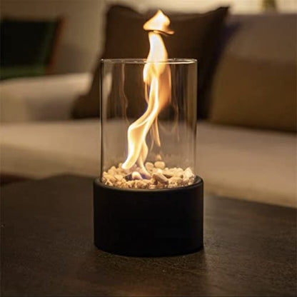 Enjoy the ambience without the smoke with Dierjueyers Portable Tabletop Fireplace. Ideal for both indoor and outdoor settings, this ethanol-powered fire bowl is easy to assemble and move. Perfect for replacing traditional fireplaces.