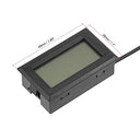 Uxcell - Digital Thermometer -50 to 110°C, 10K Temperature Gauge, 1m NTC Probe