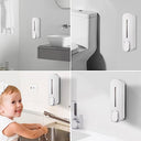 Tissting - Wall Mounted Soap Dispenser 300ml for Hand Soap, Shampoo, Conditioner