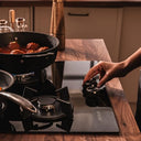 Cecotec Gas Cooker Bolero Squad G 3200S Glass Black - 6250W With WOK Burner