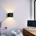 KAZRU - Dimmable LED Wall Lamp, High Brightness Indoor/Outdoor Lighting Black, 6W