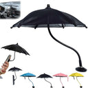 Magnetic Phone Sunshade Umbrella with Suction Cup Stand