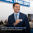 Letwesaf - Wireless AI Language Translation Earbuds for 144 Languages, Real-Time Communication, Bluetooth Connectivity