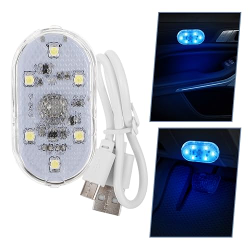 Gatuida - LED Touch Activated Car Interior Atmosphere Lamp, USB Rechargeable Reading Light