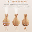 HENGBIRD - 130ml Ultrasonic Aroma Diffuser with 7 LED Colors, BPA Free