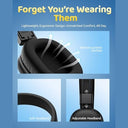 Awatrue - Kids Bluetooth Headphones, Safe-Volume 85dBA, 50H Playtime, Foldable