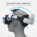 Bobovr - M3 Pro Battery Pack Head Strap for Meta Quest 3/3S, Reduces Facial Stress, Magnetic Battery Swap