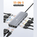Novoo - 11-in-1 USB Type C Docking Station for Tablets with Multiple Ports