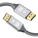 Deoway 8K DisplayPort Cable 1M - High Speed, HDR, 240Hz Support