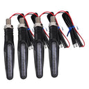 VALICLUD 4pcs LED Motorcycle Turn Signal Kit in assorted colors, showcasing stylish design and energy-saving features