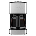 Discover the Cecotec Mokclassic 900, a shiny aluminium coffee maker for 9 cups. Features ergonomic handle, silicone seal, and stainless steel filter. Perfect for coffee lovers! Keywords: aluminium coffee maker, 9 cups, ergonomic handle